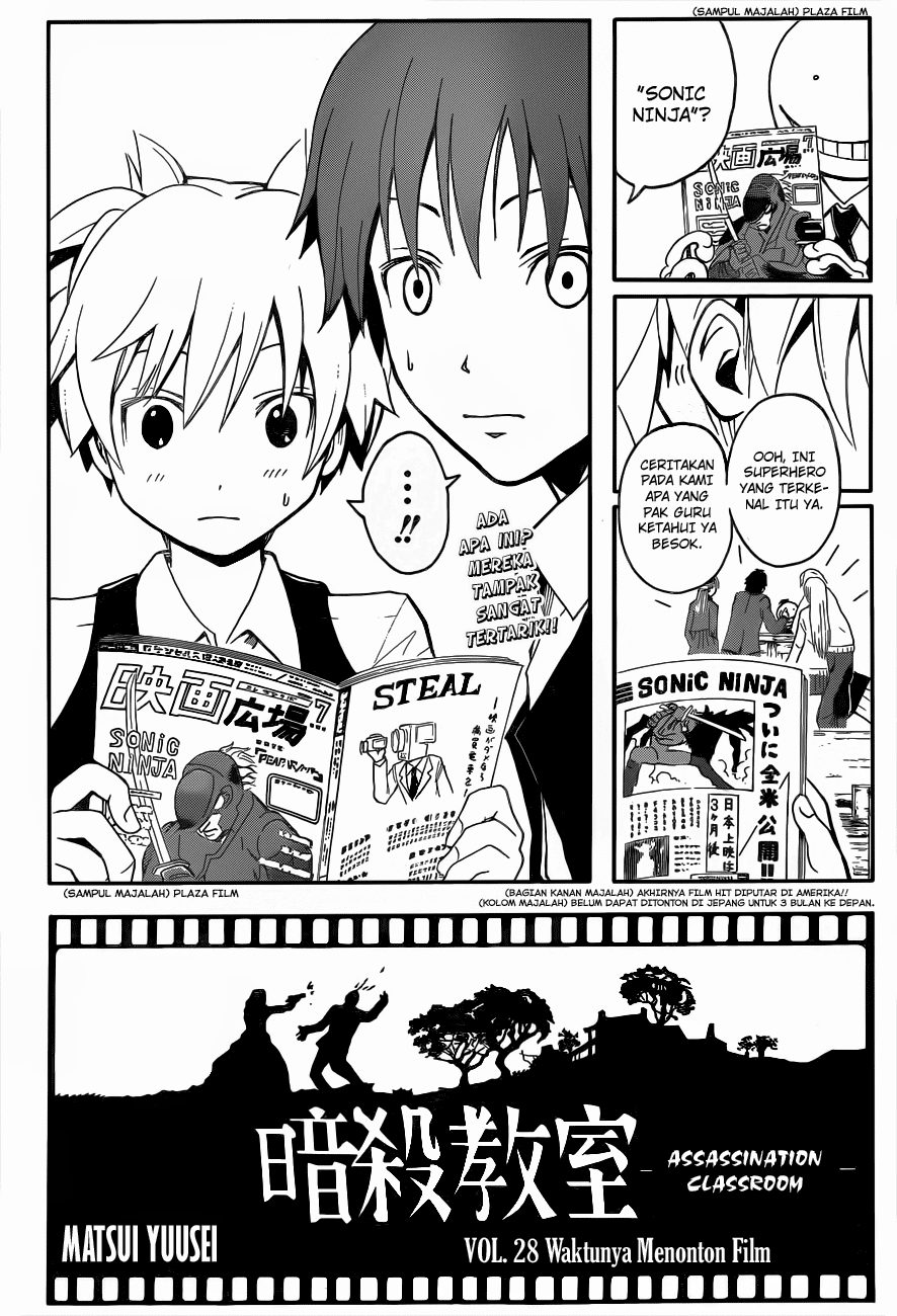 Assassination Classroom Bab 28 halaman 3