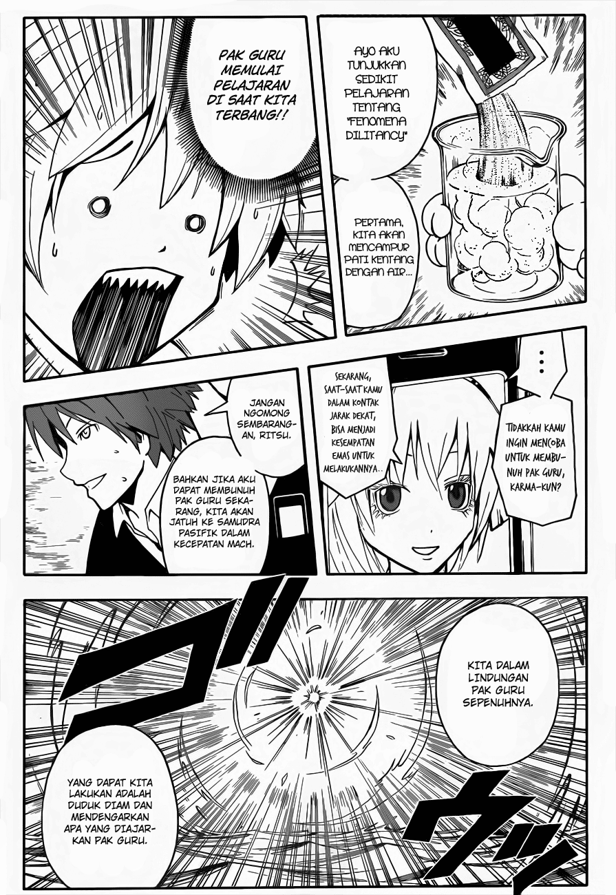Assassination Classroom Bab 28 halaman 9