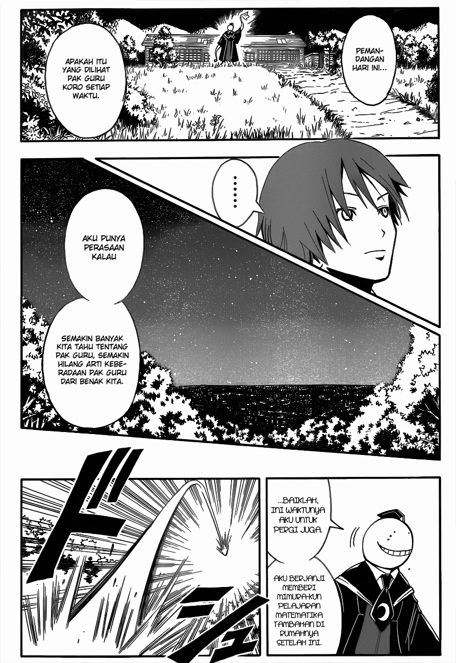 Assassination Classroom Bab 28 halaman 17