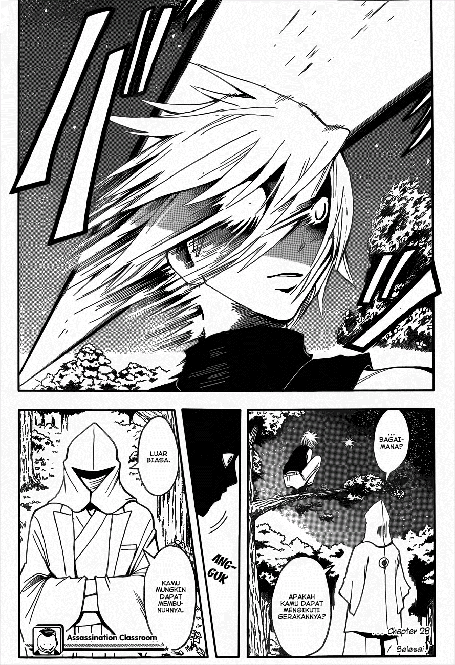 Assassination Classroom Bab 28 halaman 18