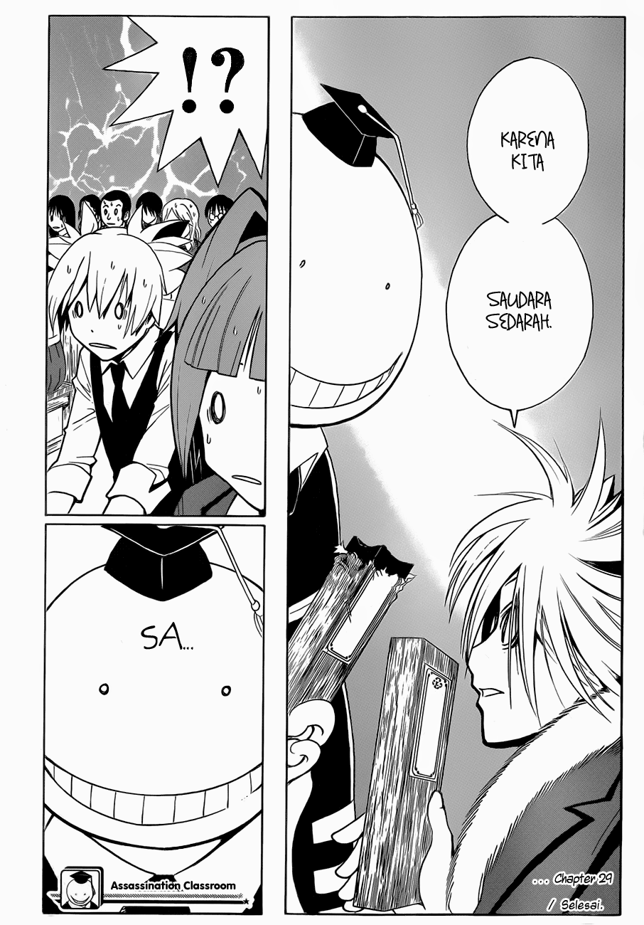 Assassination Classroom chapter 29 halaman 19