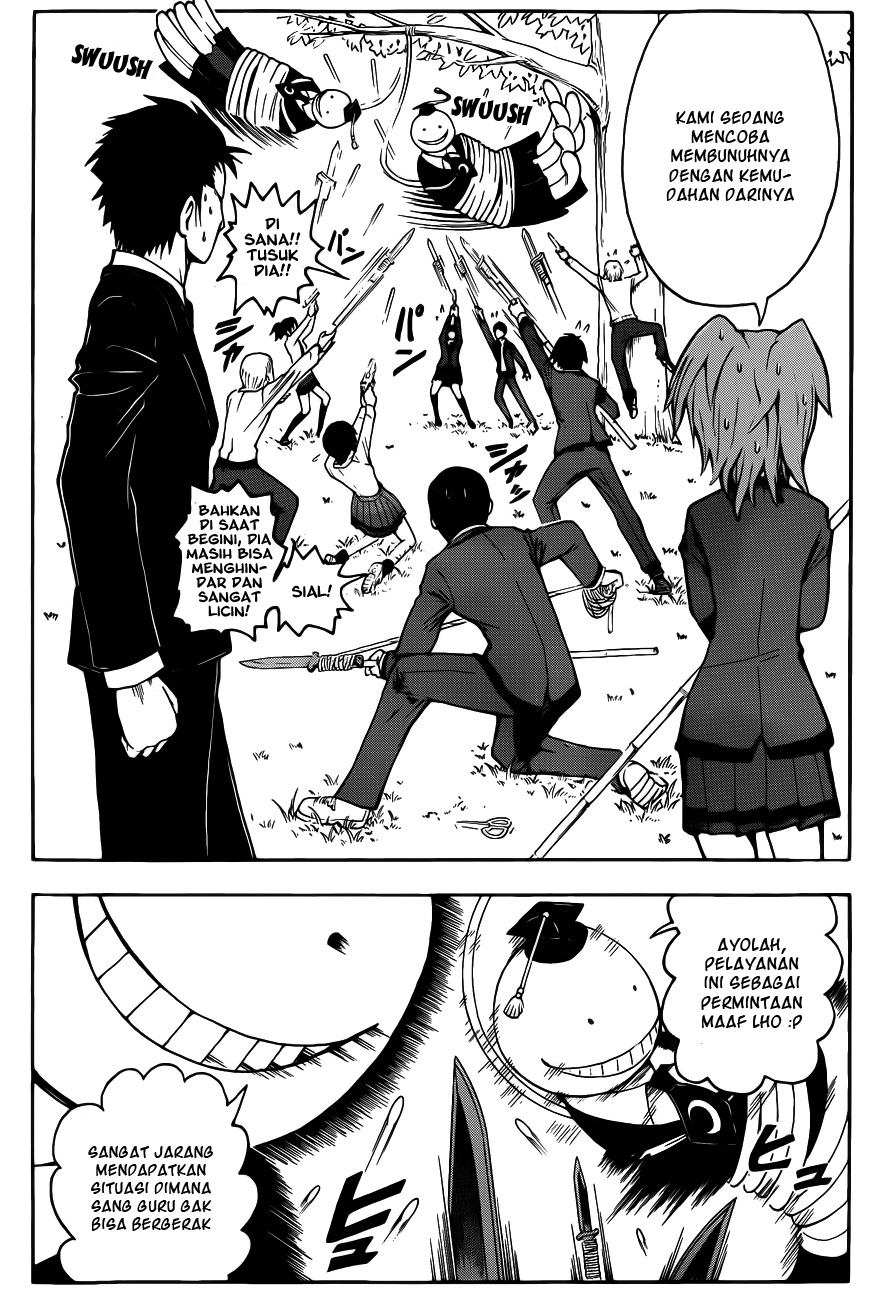 Assassination Classroom Bab 3 halaman 13
