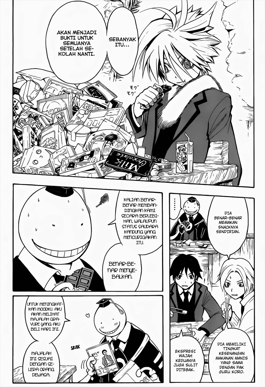 Assassination Classroom chapter 30 halaman 6
