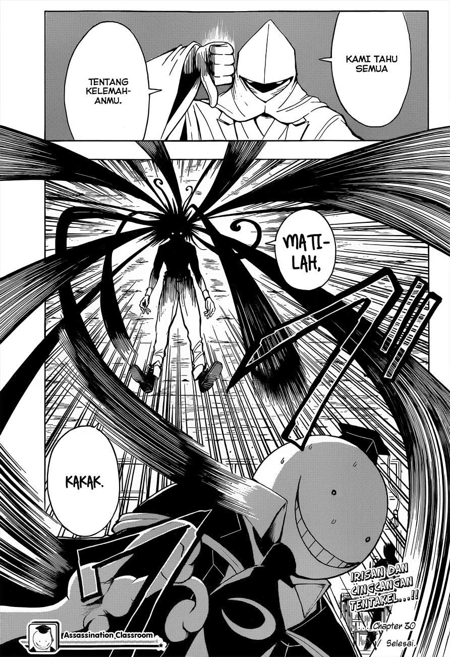Assassination Classroom chapter 30 halaman 20
