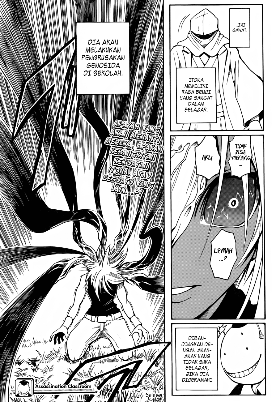 Assassination Classroom Bab 31 halaman 20