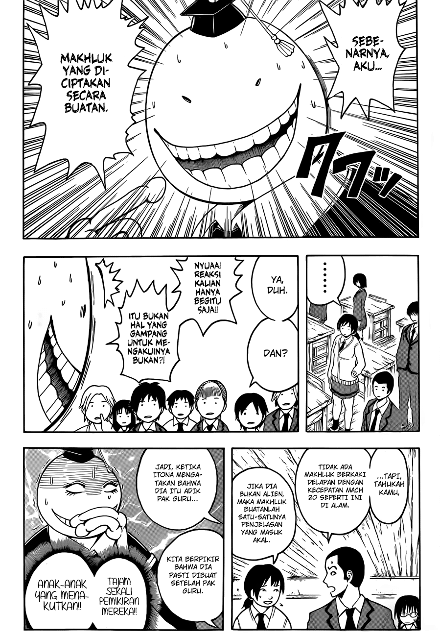 Assassination Classroom chapter 32 halaman 12