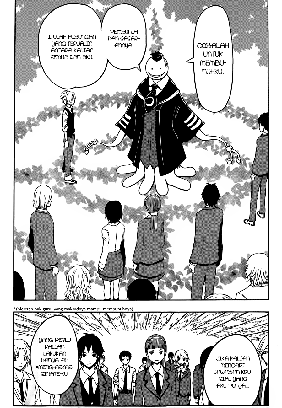 Assassination Classroom chapter 32 halaman 15