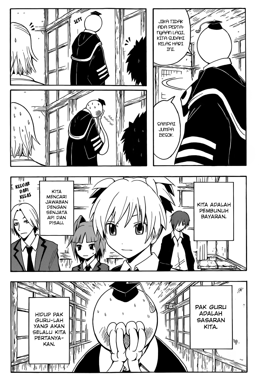 Assassination Classroom chapter 32 halaman 16