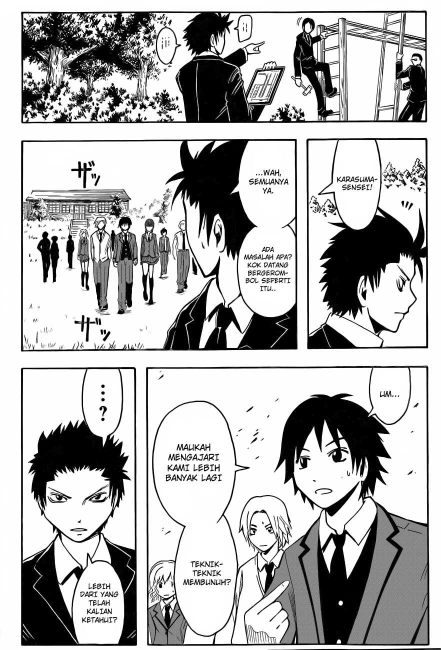 Assassination Classroom chapter 32 halaman 17