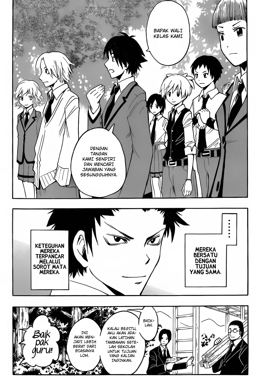 Assassination Classroom chapter 32 halaman 19