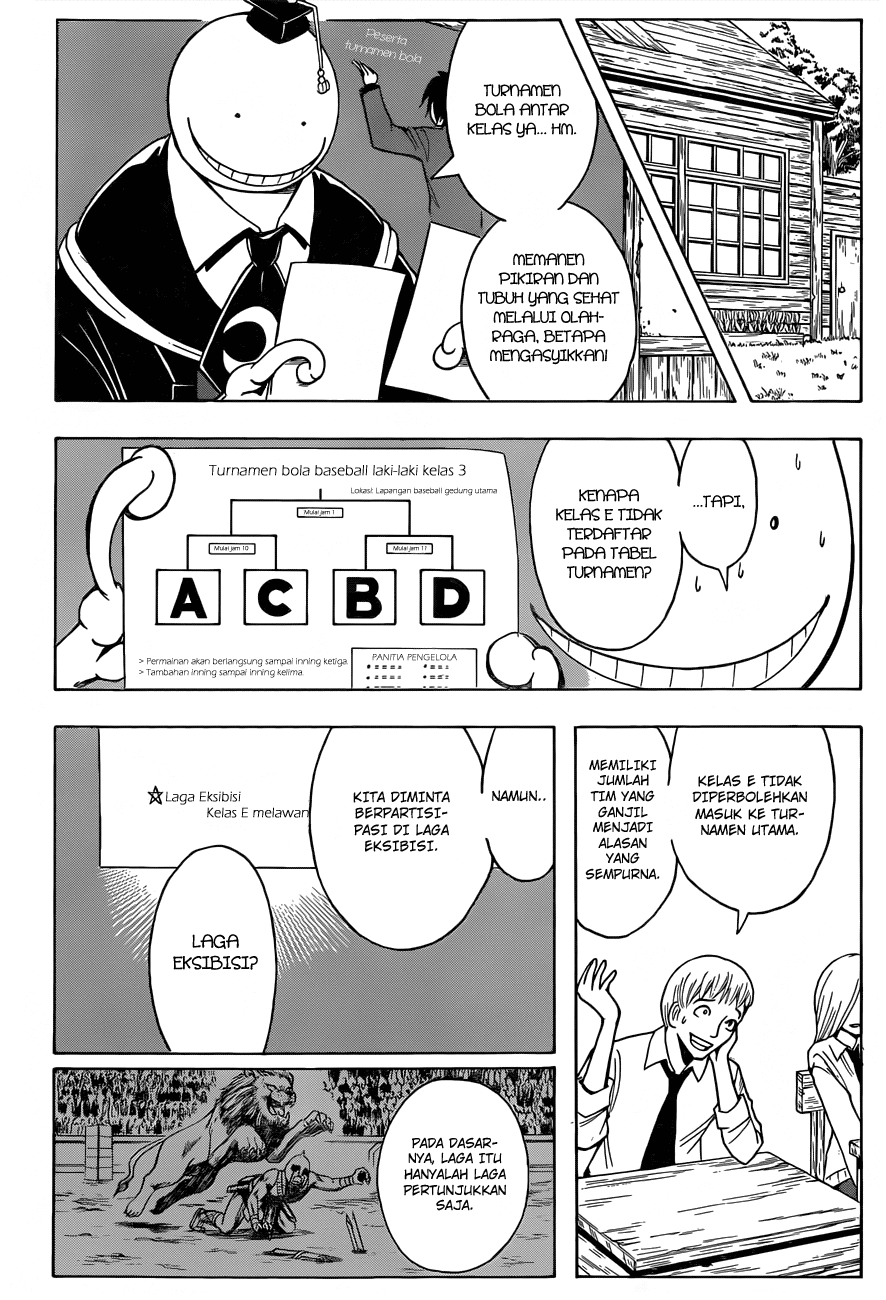 Assassination Classroom Bab 33 halaman 7