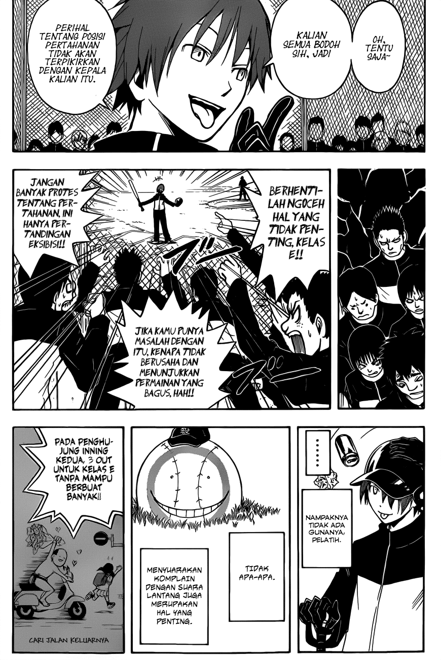 Assassination Classroom chapter 35 halaman 17