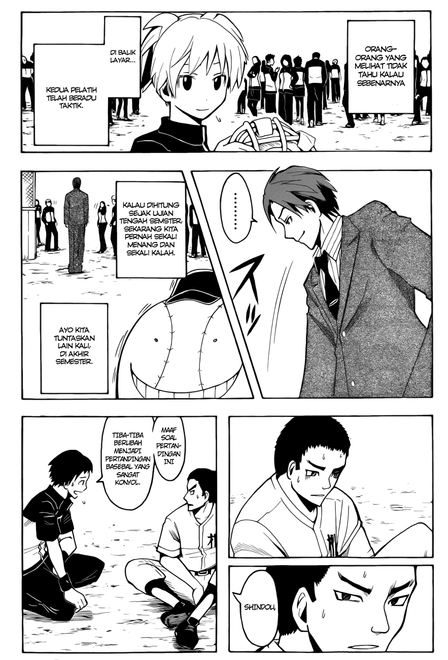 Assassination Classroom chapter 36 halaman 18