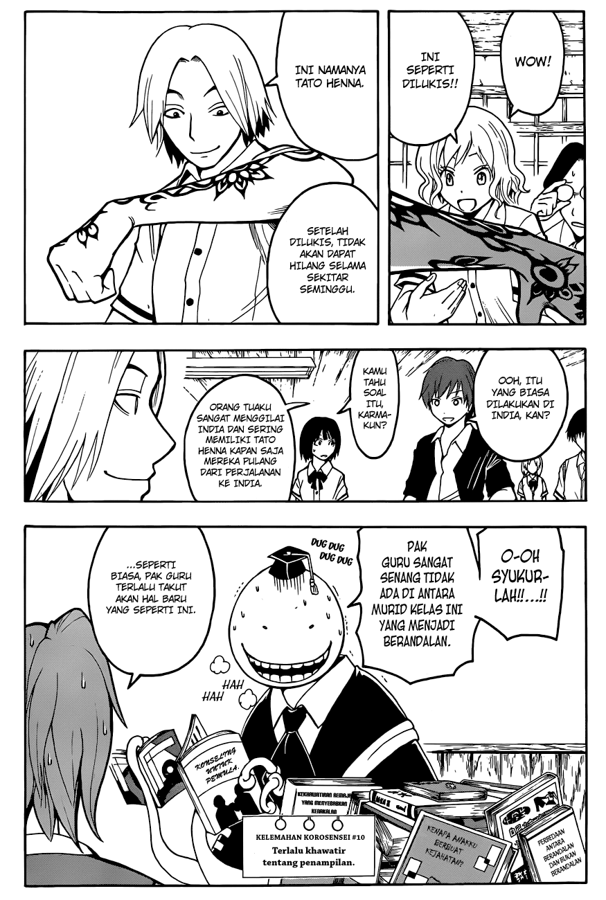 Assassination Classroom Bab 37 halaman 5