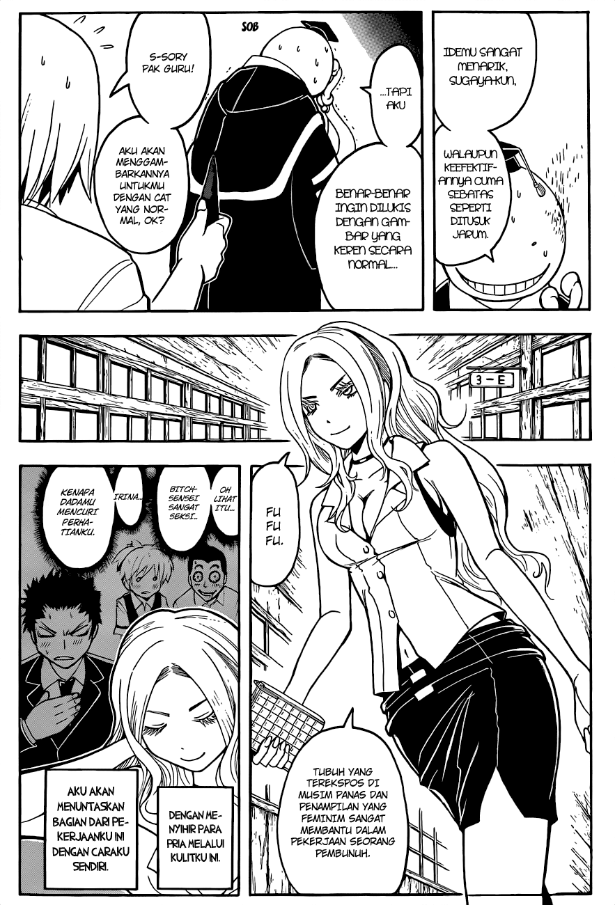 Assassination Classroom Bab 37 halaman 8