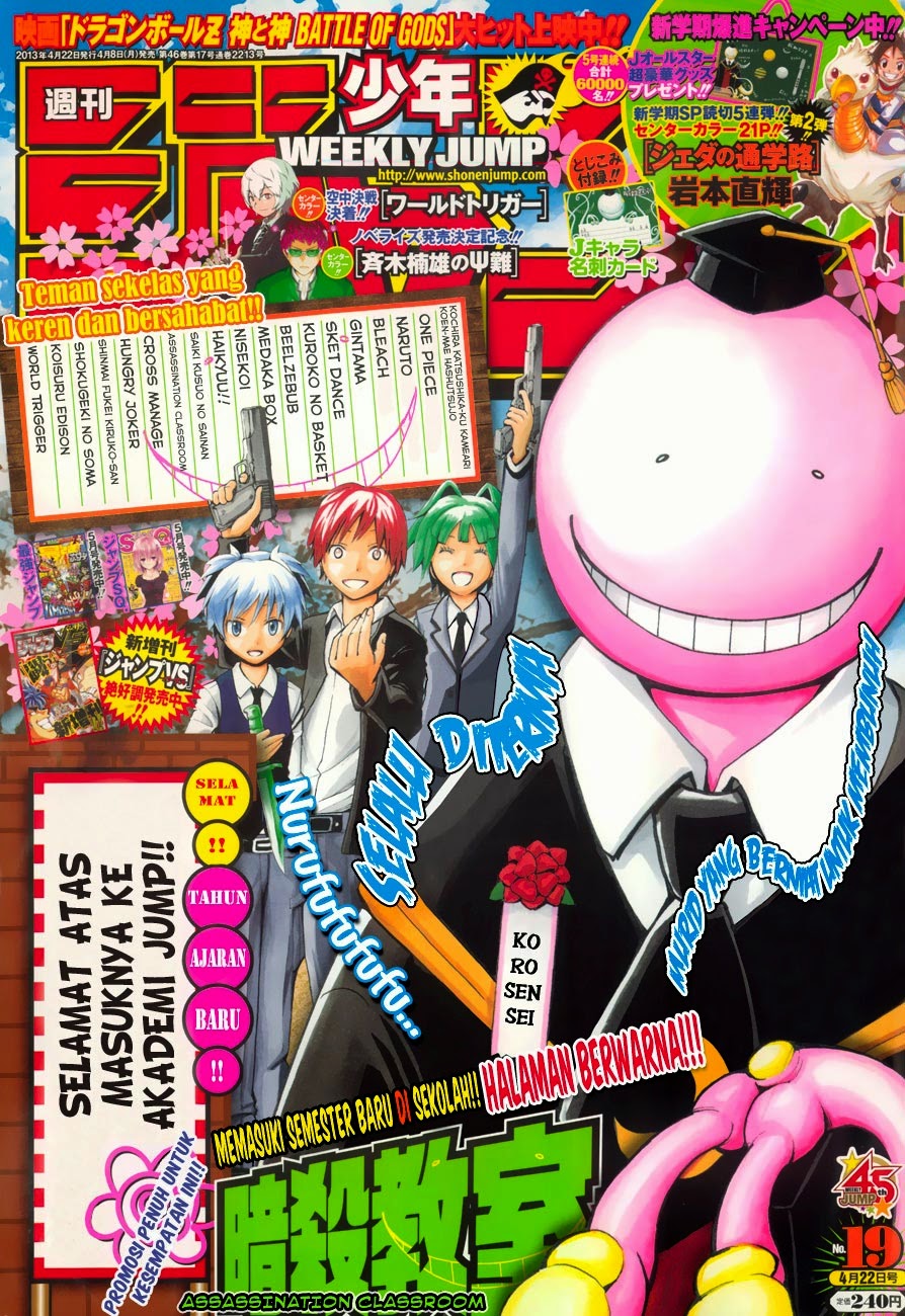 Assassination Classroom Bab 38 halaman 2