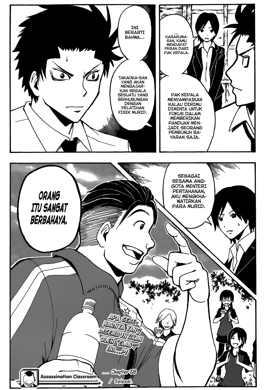 Assassination Classroom Bab 38 halaman 21