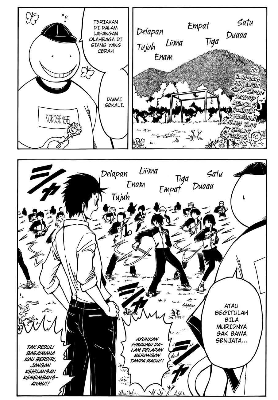 Assassination Classroom Bab 4 halaman 3