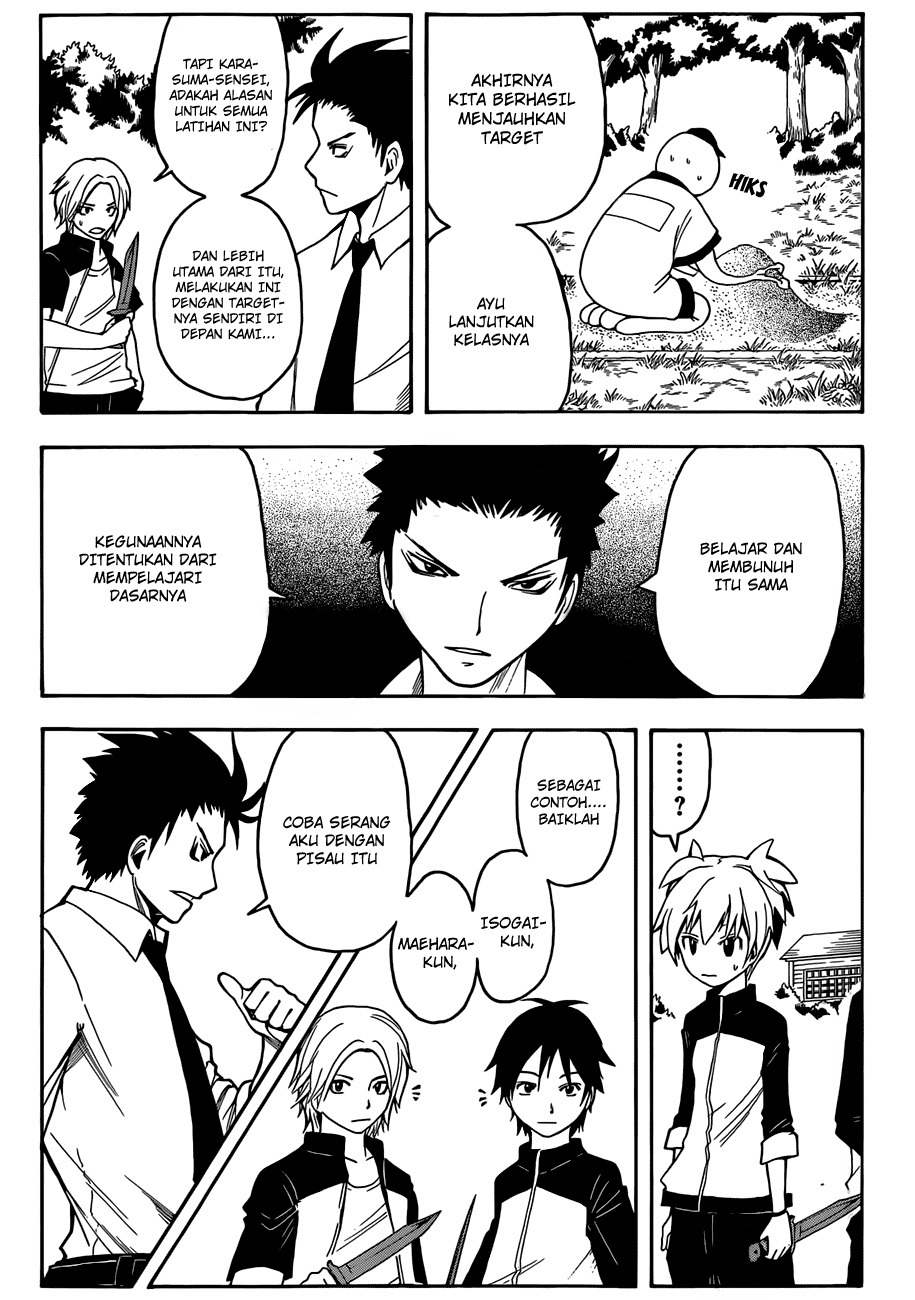 Assassination Classroom Bab 4 halaman 6