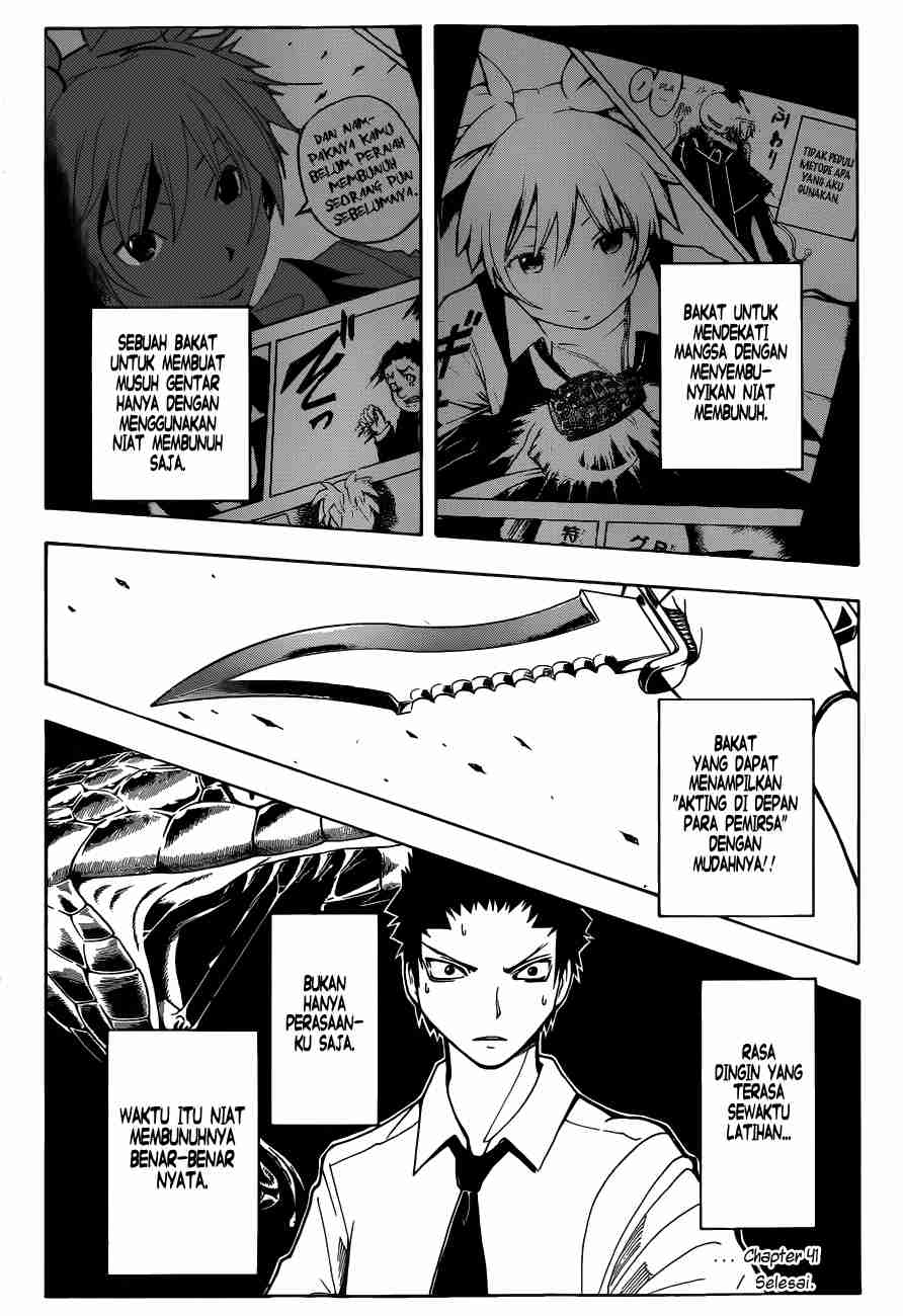 Assassination Classroom chapter 41 halaman 18