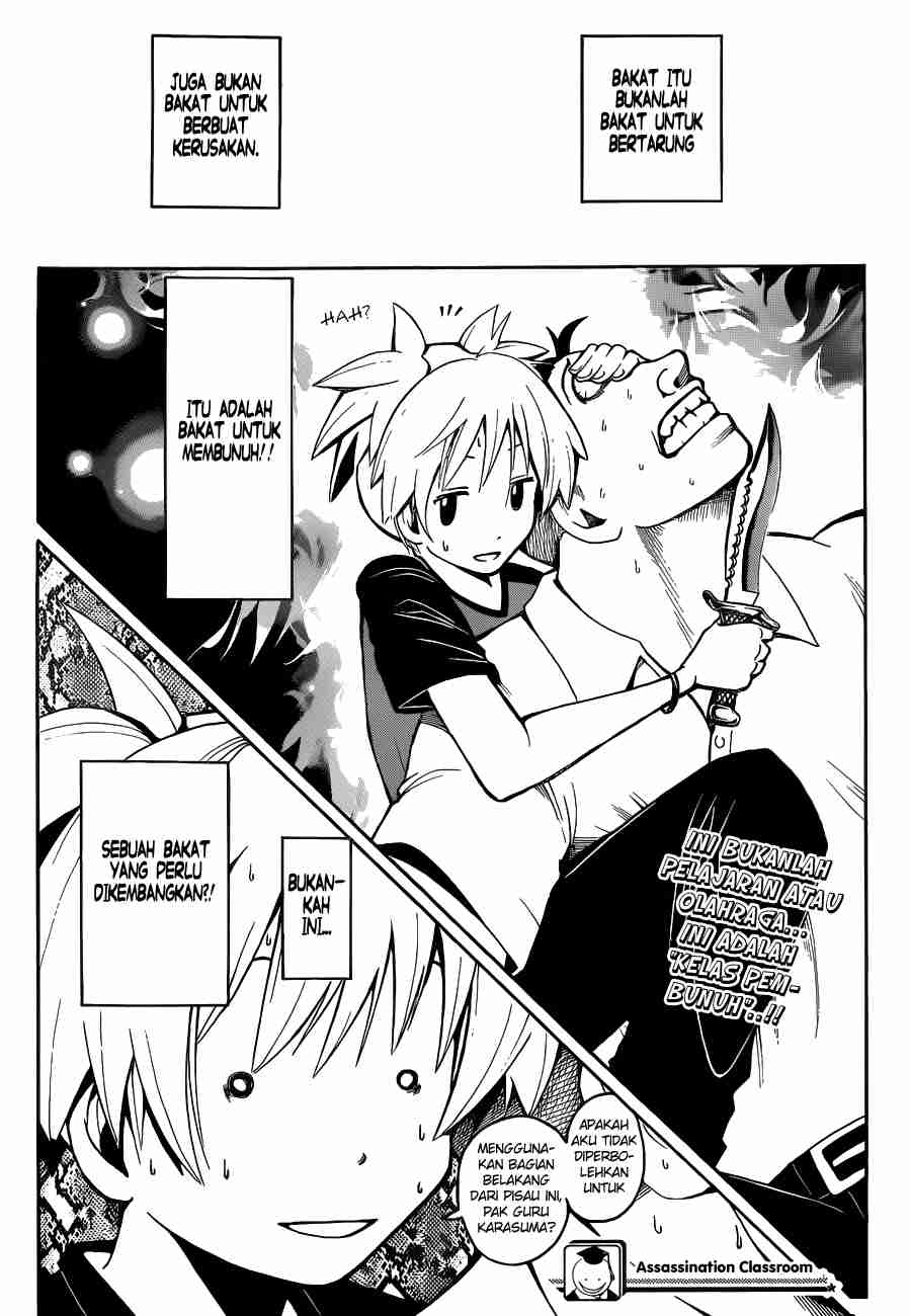 Assassination Classroom chapter 41 halaman 19