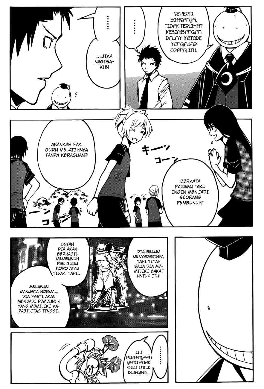 Assassination Classroom Bab 42 halaman 17