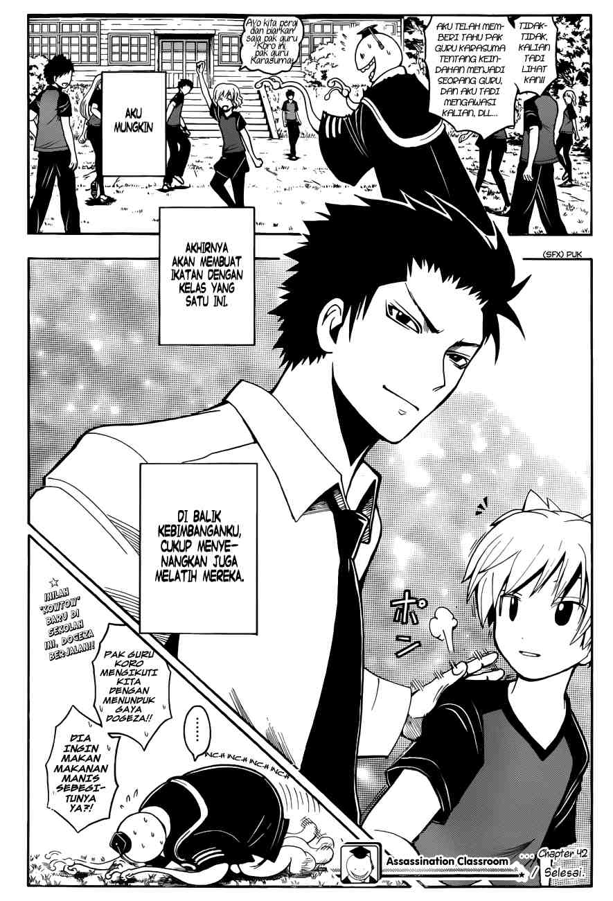 Assassination Classroom Bab 42 halaman 20