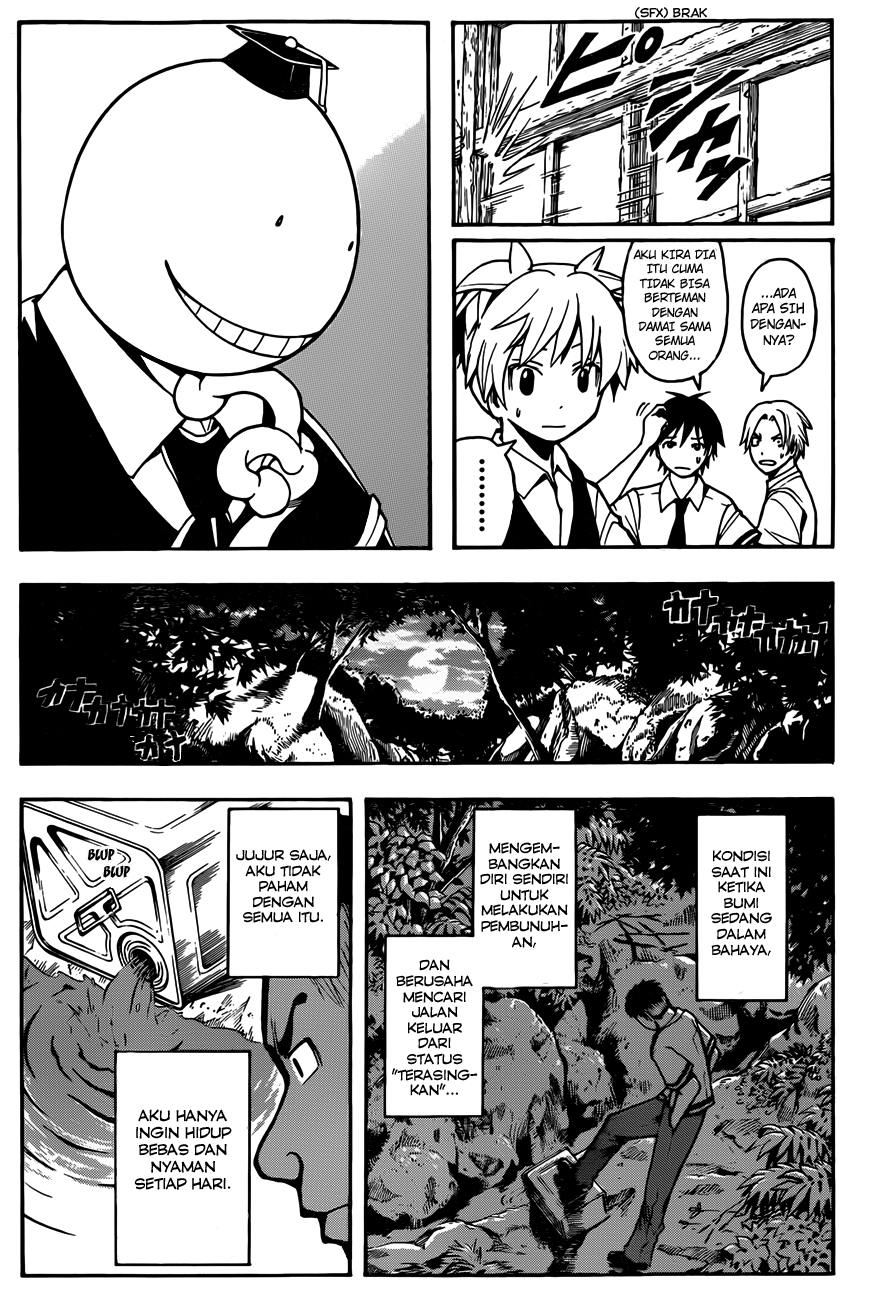 Assassination Classroom Bab 46 halaman 18
