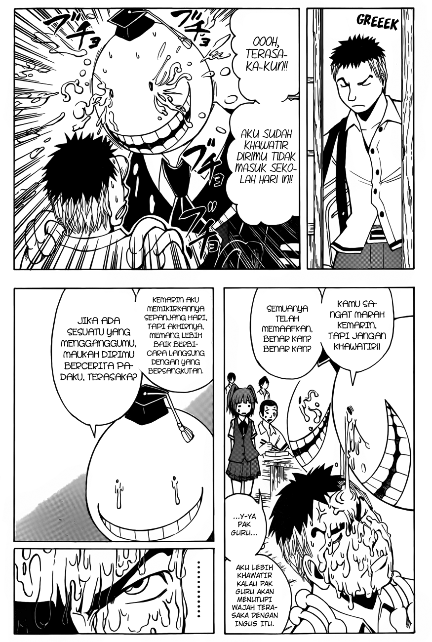 Assassination Classroom Bab 47 halaman 9