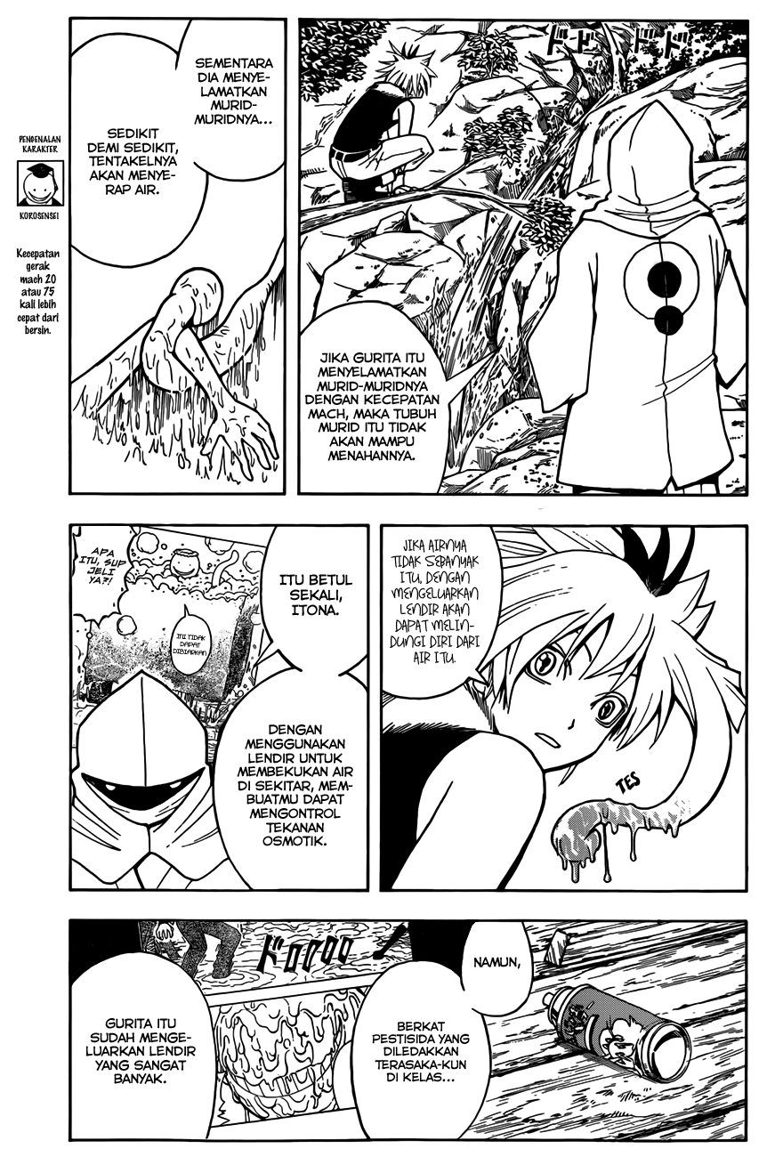 Assassination Classroom chapter 48 halaman 4