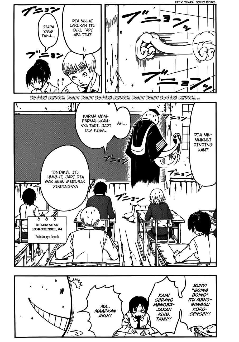 Assassination Classroom chapter 5 halaman 3