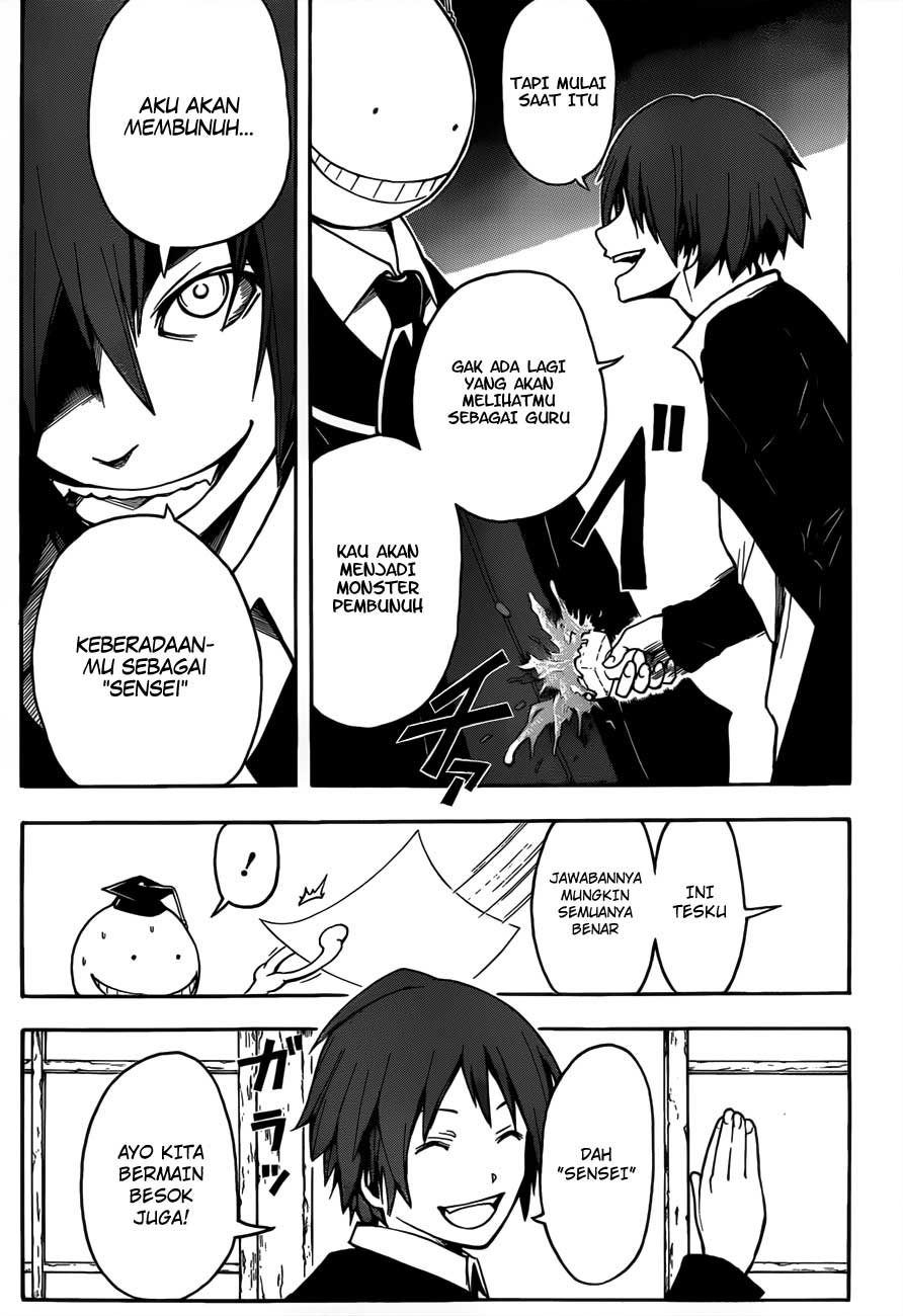 Assassination Classroom chapter 5 halaman 8