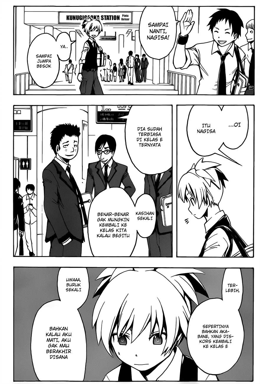 Assassination Classroom chapter 5 halaman 11