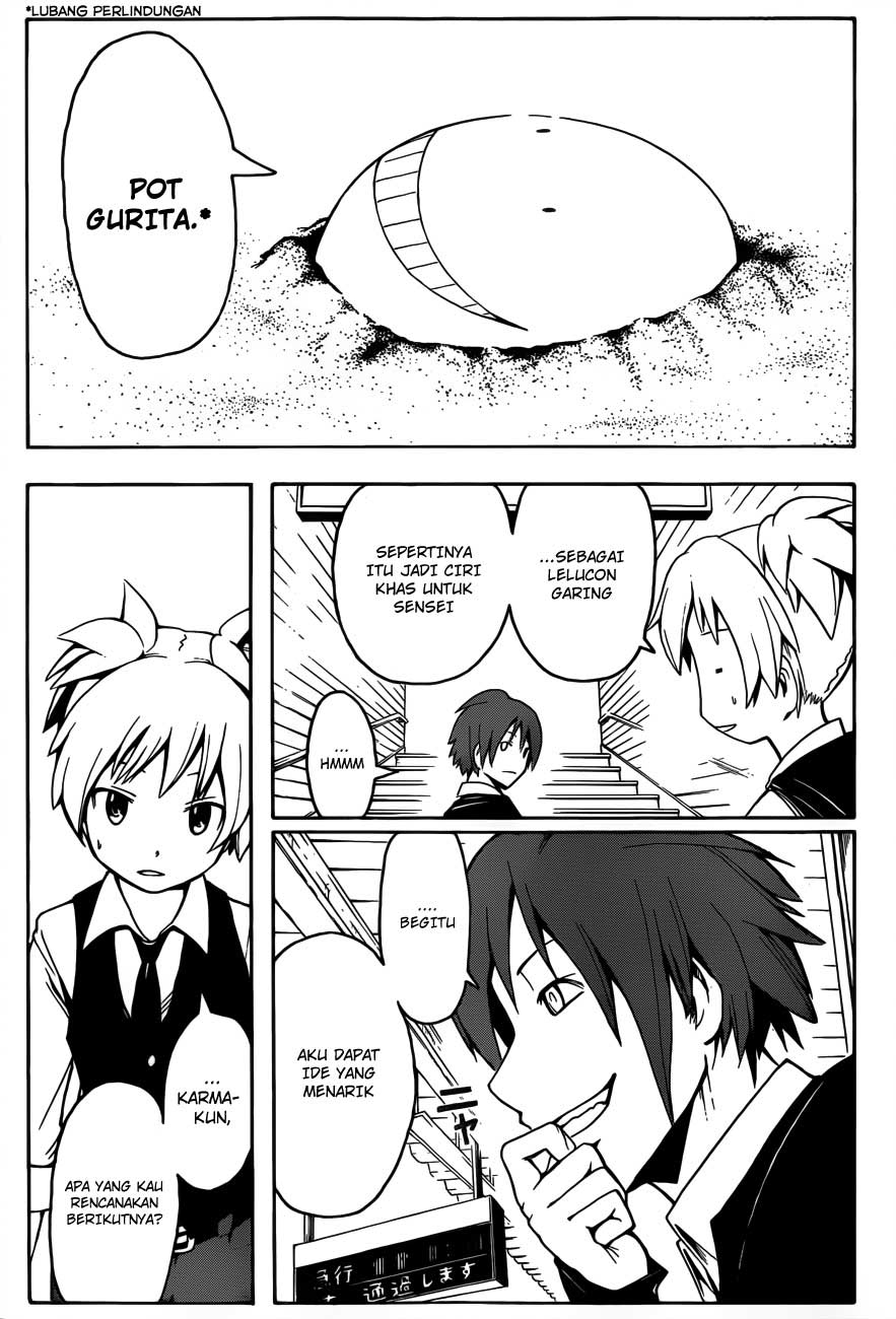 Assassination Classroom chapter 5 halaman 14