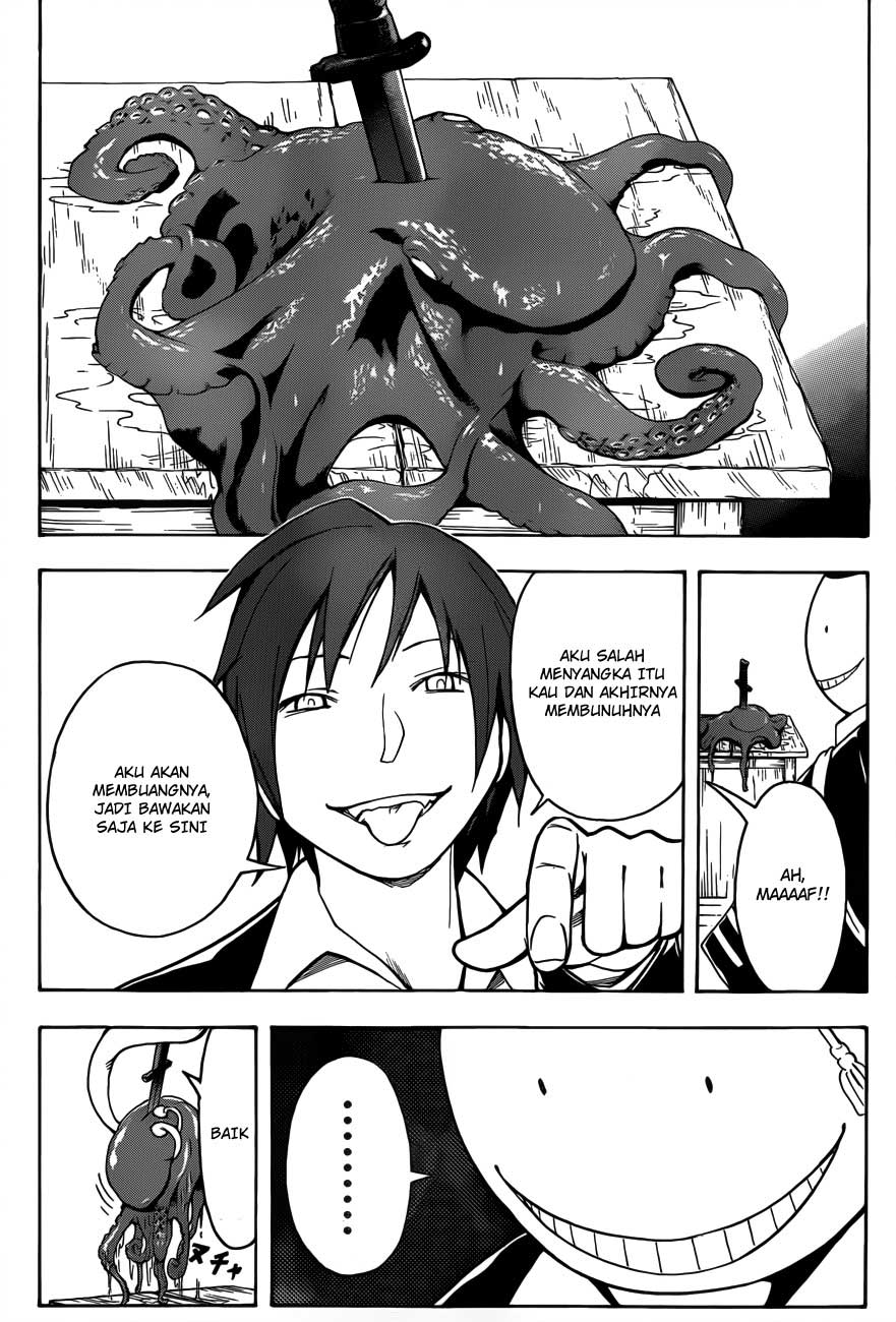 Assassination Classroom chapter 5 halaman 17