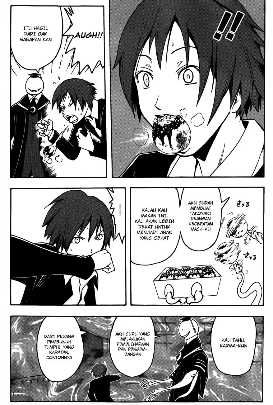 Assassination Classroom chapter 5 halaman 21