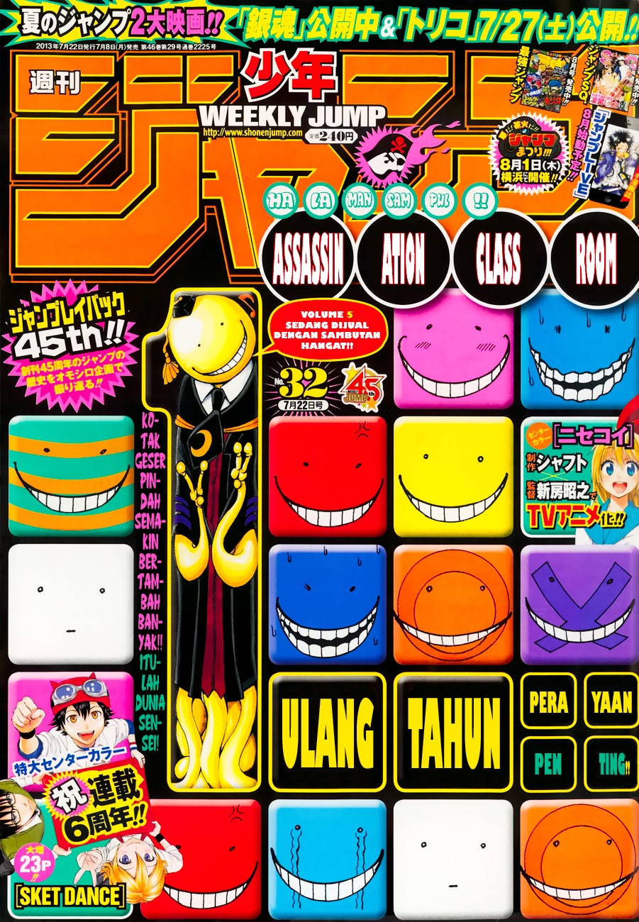 Assassination Classroom Bab 50 halaman 2
