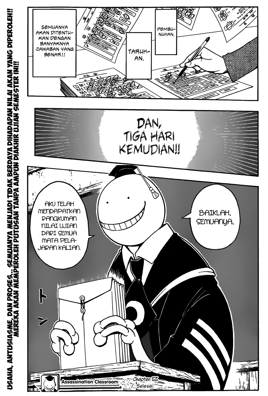 Assassination Classroom Bab 53 halaman 20