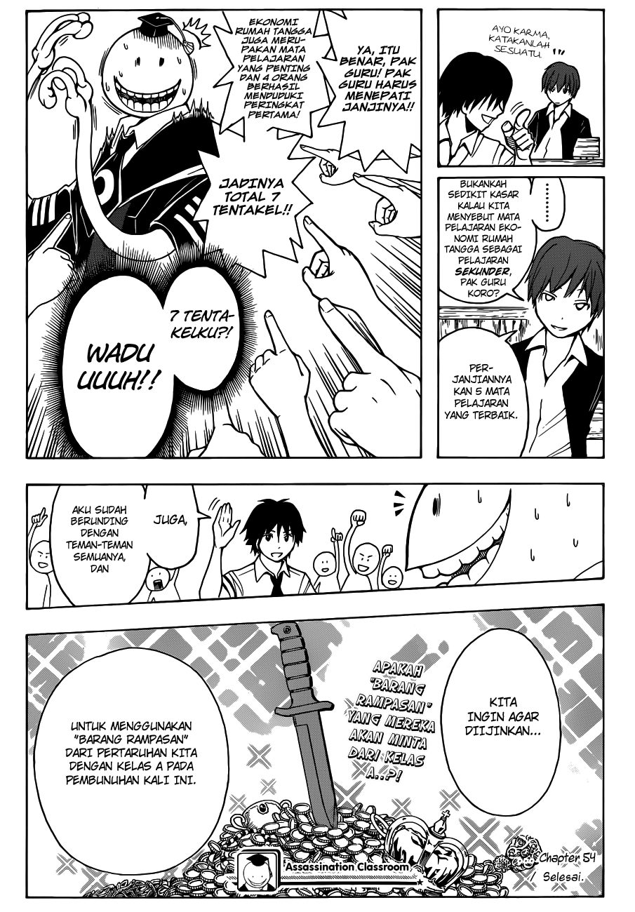 Assassination Classroom Bab 54 halaman 20