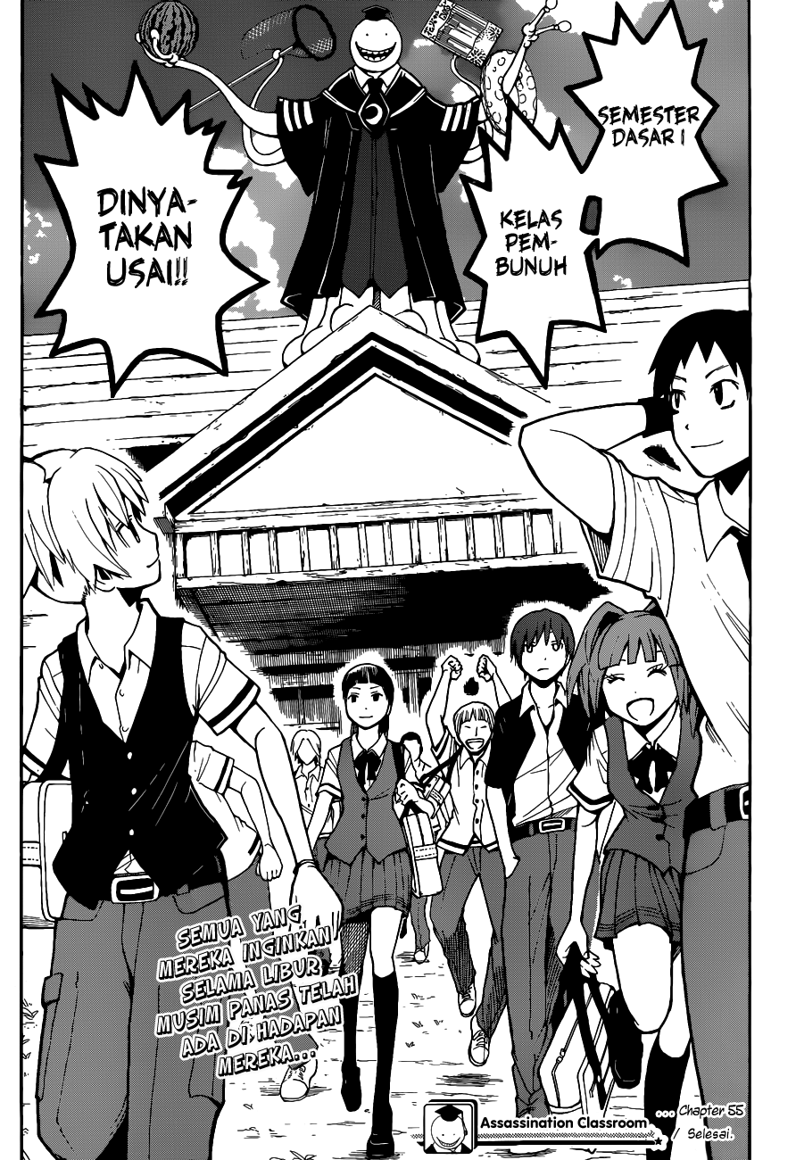 Assassination Classroom Bab 55 halaman 20
