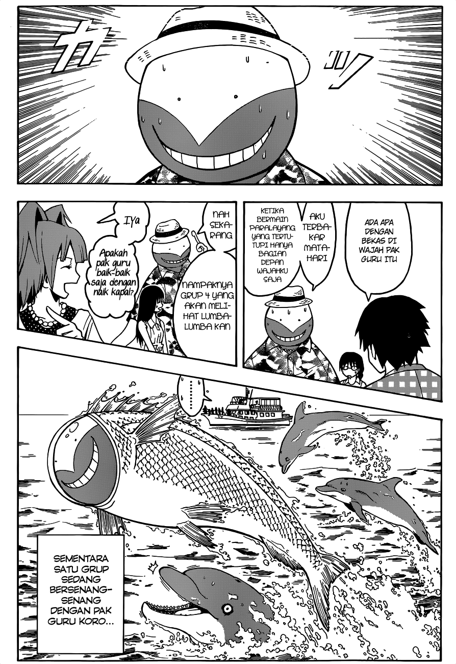 Assassination Classroom chapter 58 halaman 8