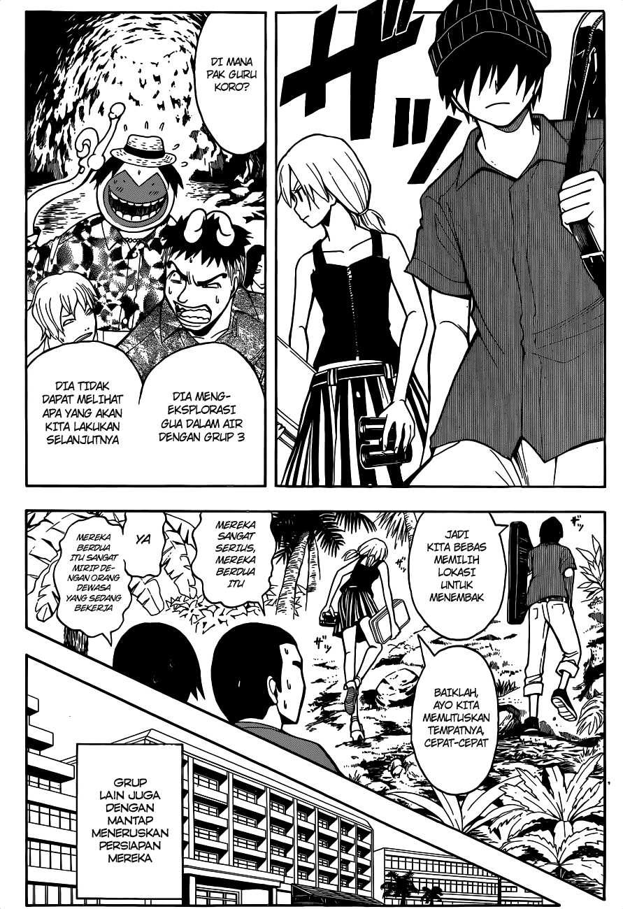 Assassination Classroom chapter 58 halaman 9