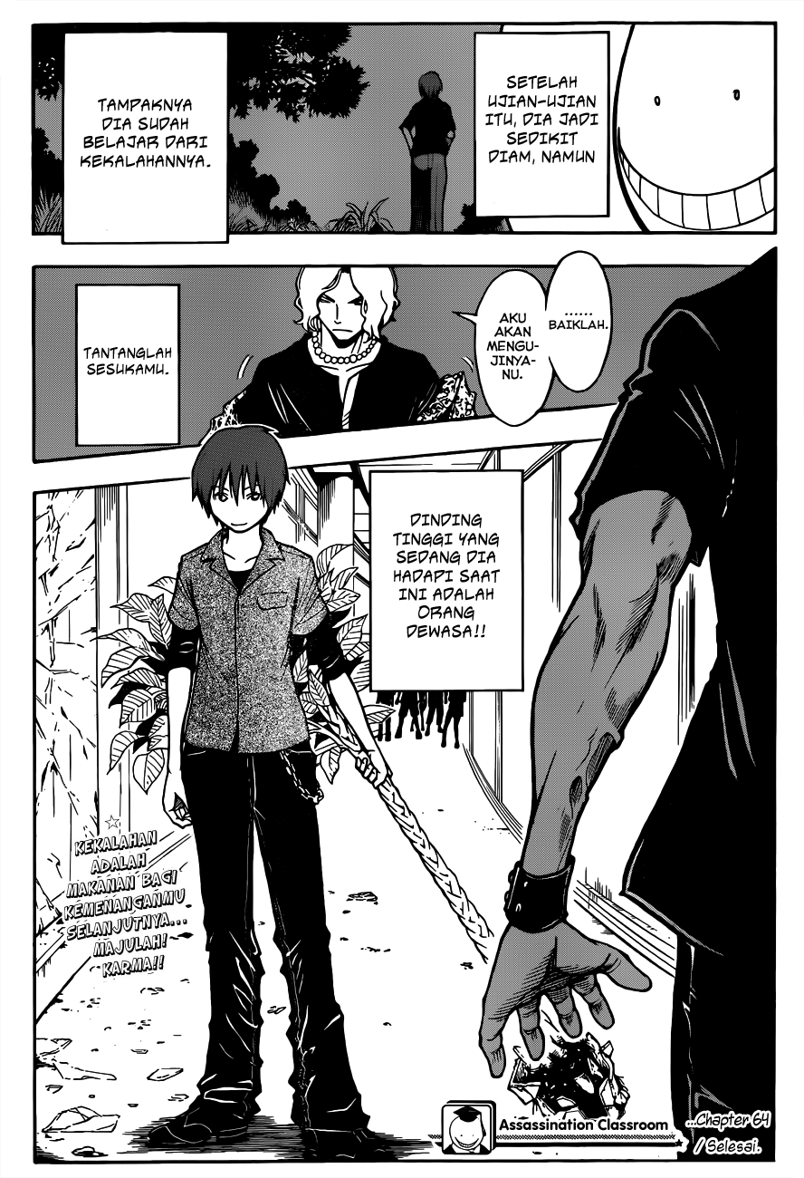 Assassination Classroom Bab 64 halaman 20