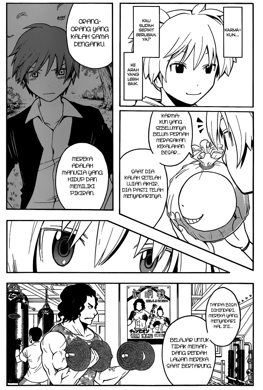 Assassination Classroom Bab 65 halaman 17