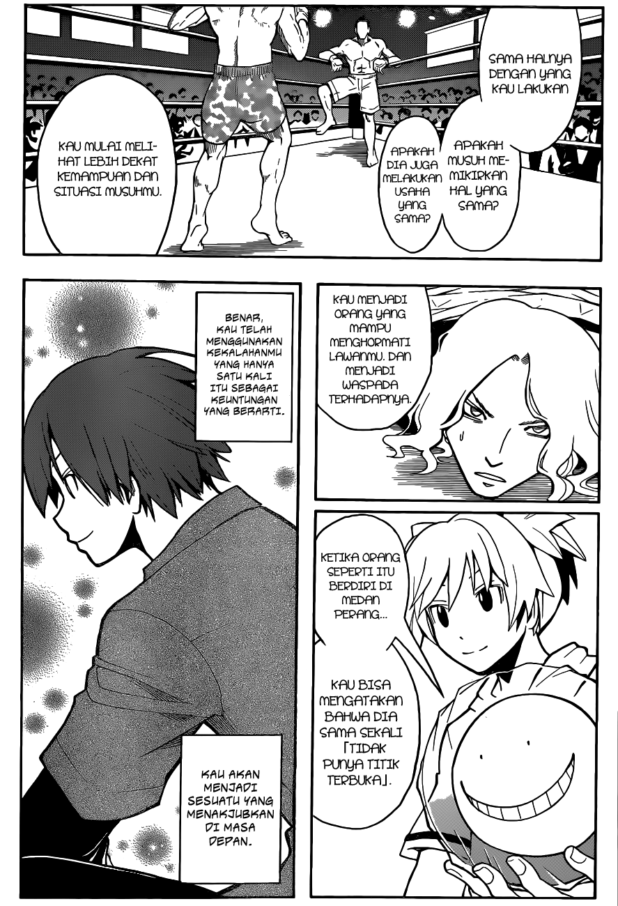 Assassination Classroom Bab 65 halaman 18