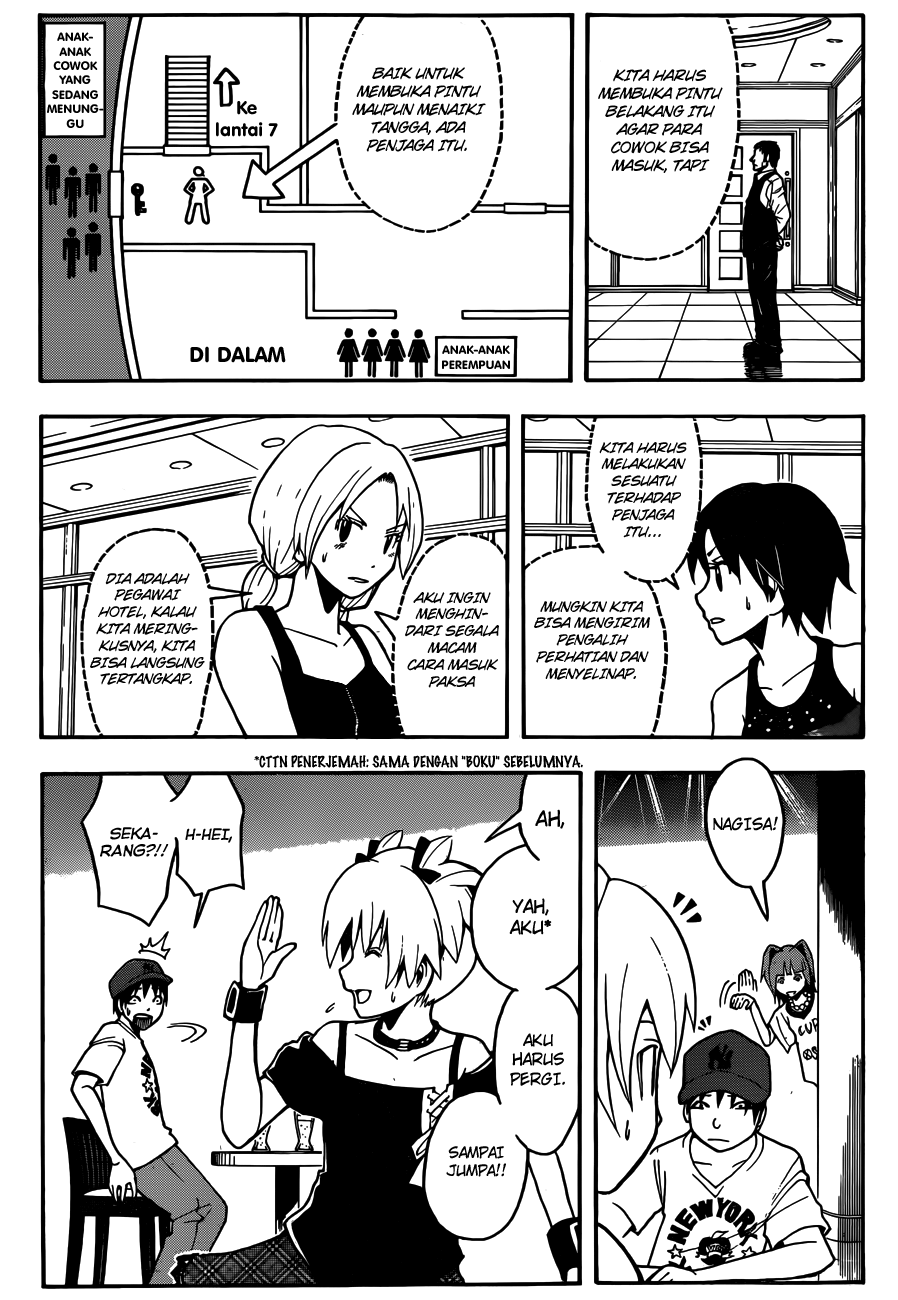 Assassination Classroom chapter 66 halaman 14