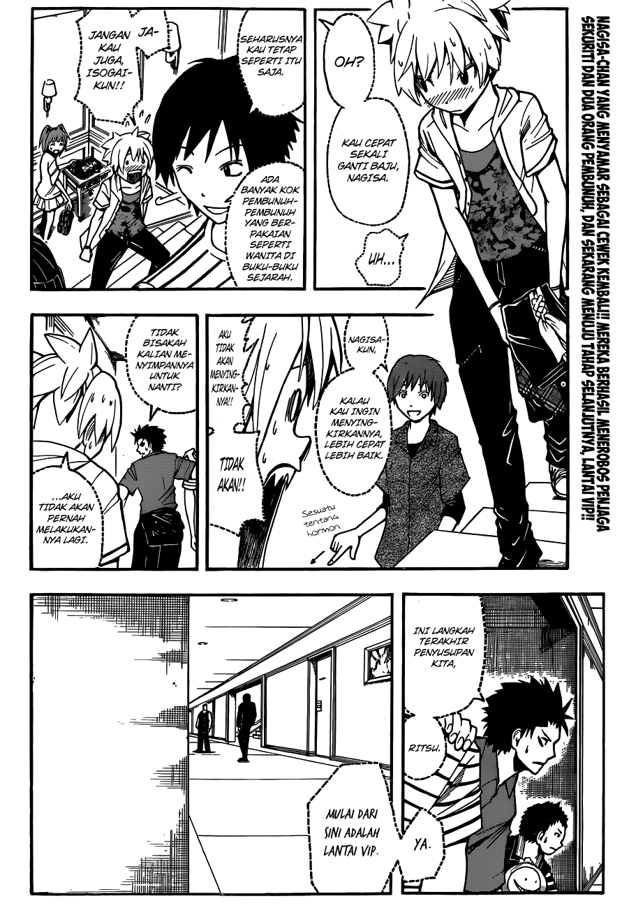 Assassination Classroom chapter 67 halaman 3