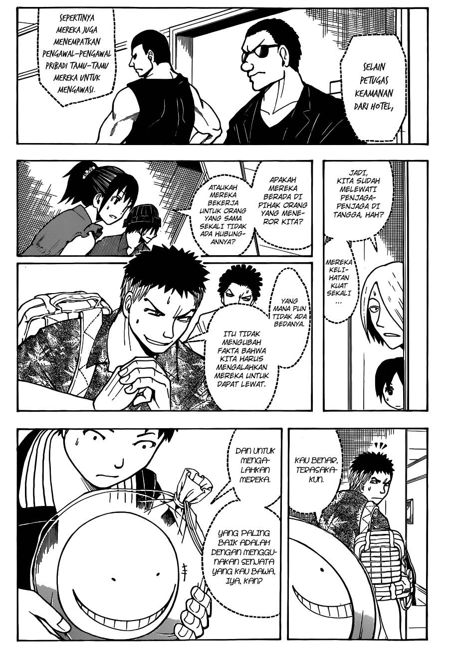 Assassination Classroom chapter 67 halaman 4