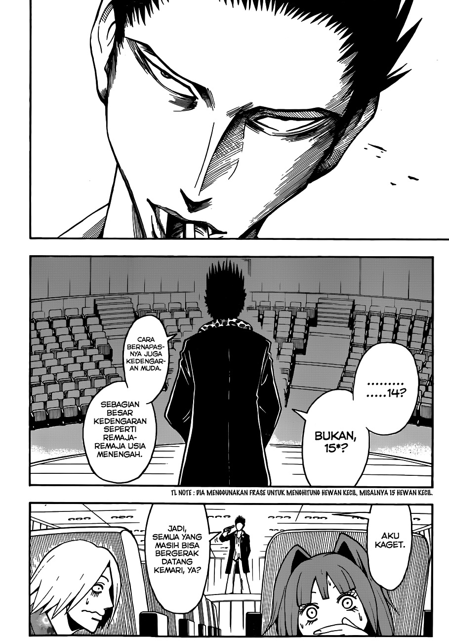 Assassination Classroom chapter 67 halaman 17