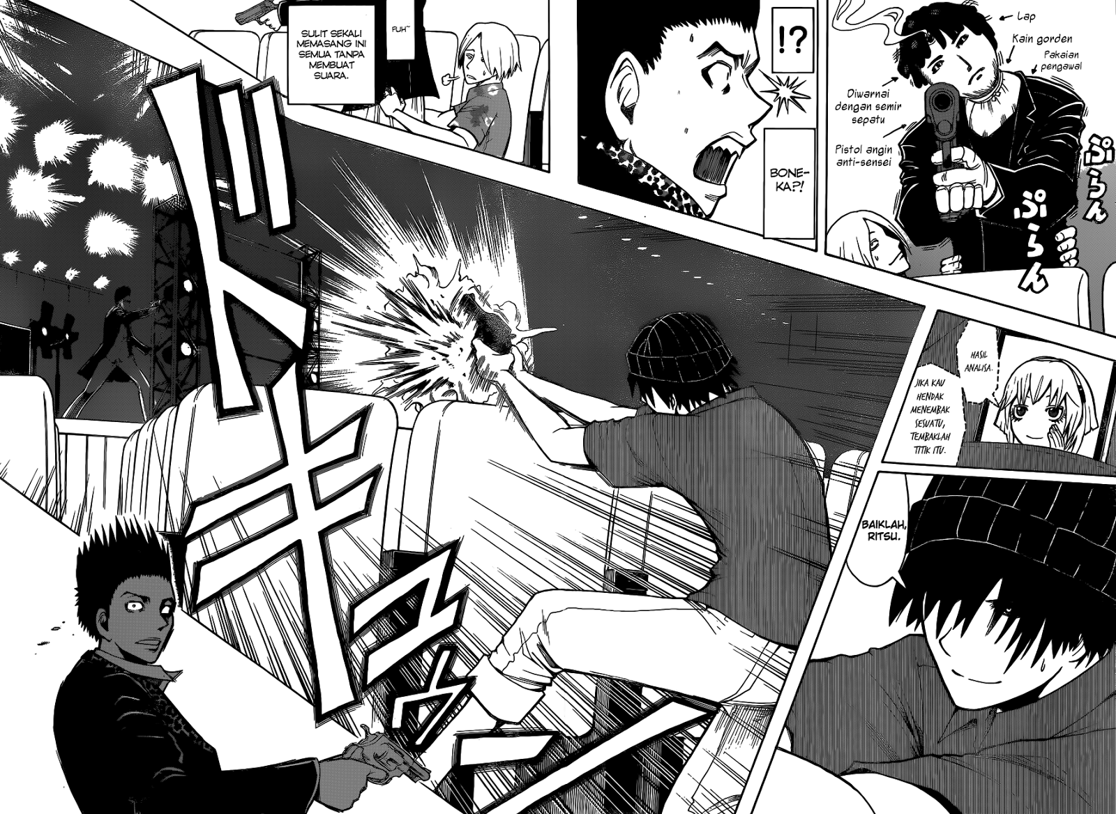 Assassination Classroom Bab 68 halaman 15